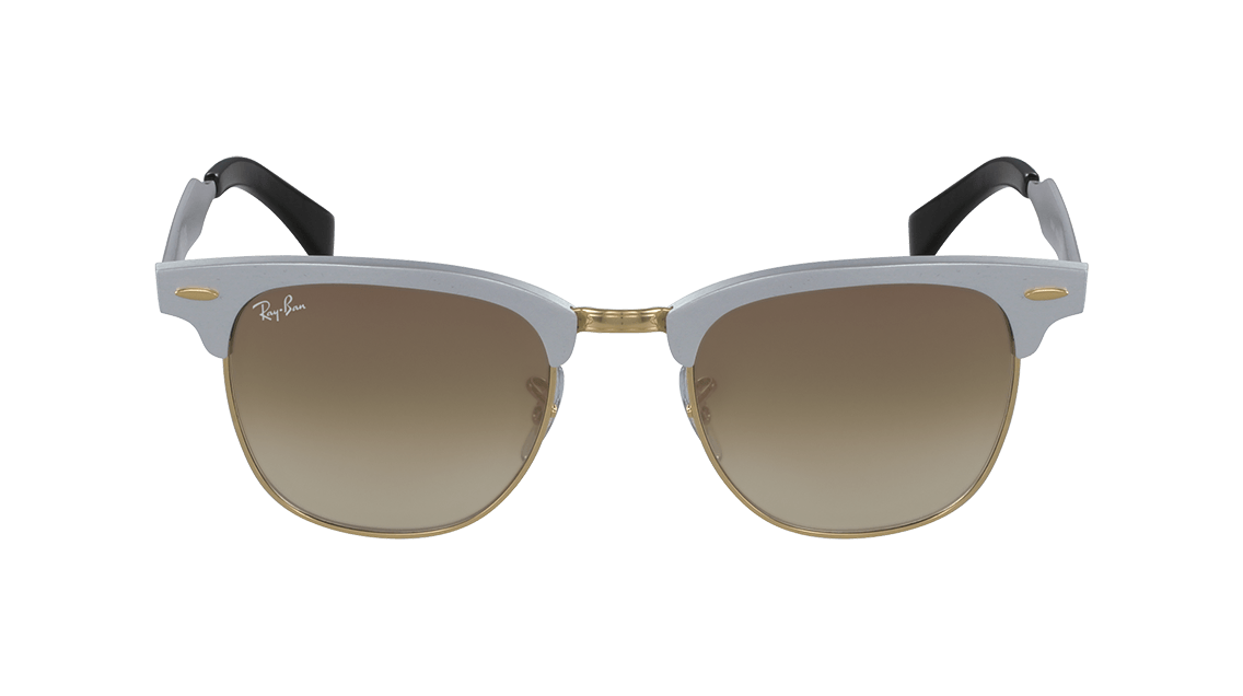 Rayban RB 3507 RB3507 Clubmaster Aluminum Sunglasses Designer